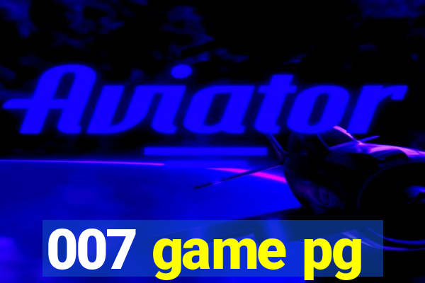 007 game pg